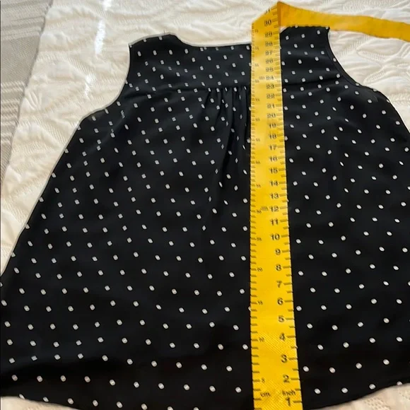 Karen Kane Black Sleeveless Tank Top - Picture 6 of 7